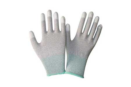   ESD PU Carbon Gloves Top Fit